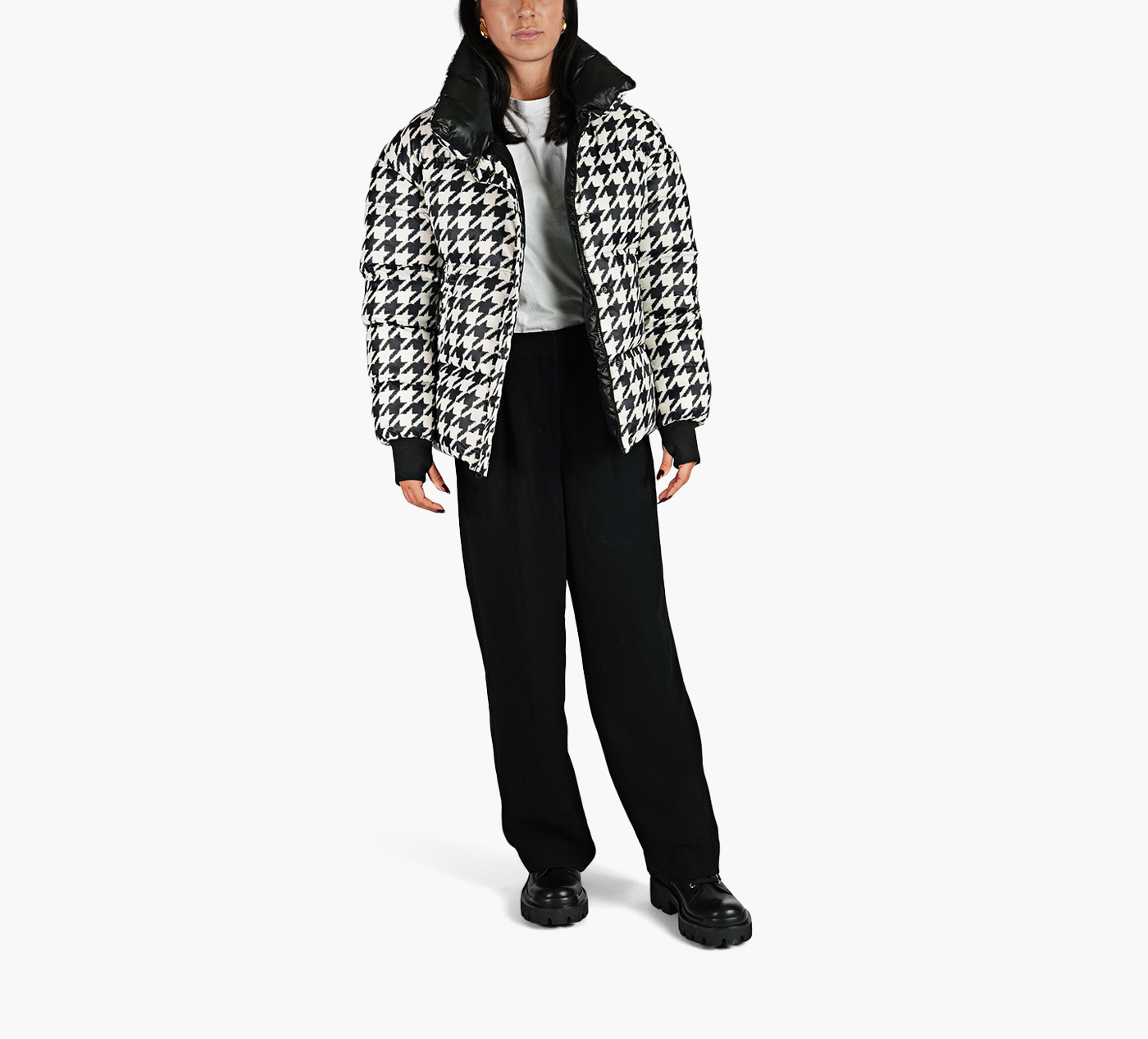 REVERSIBLE CROPPED BOMBER