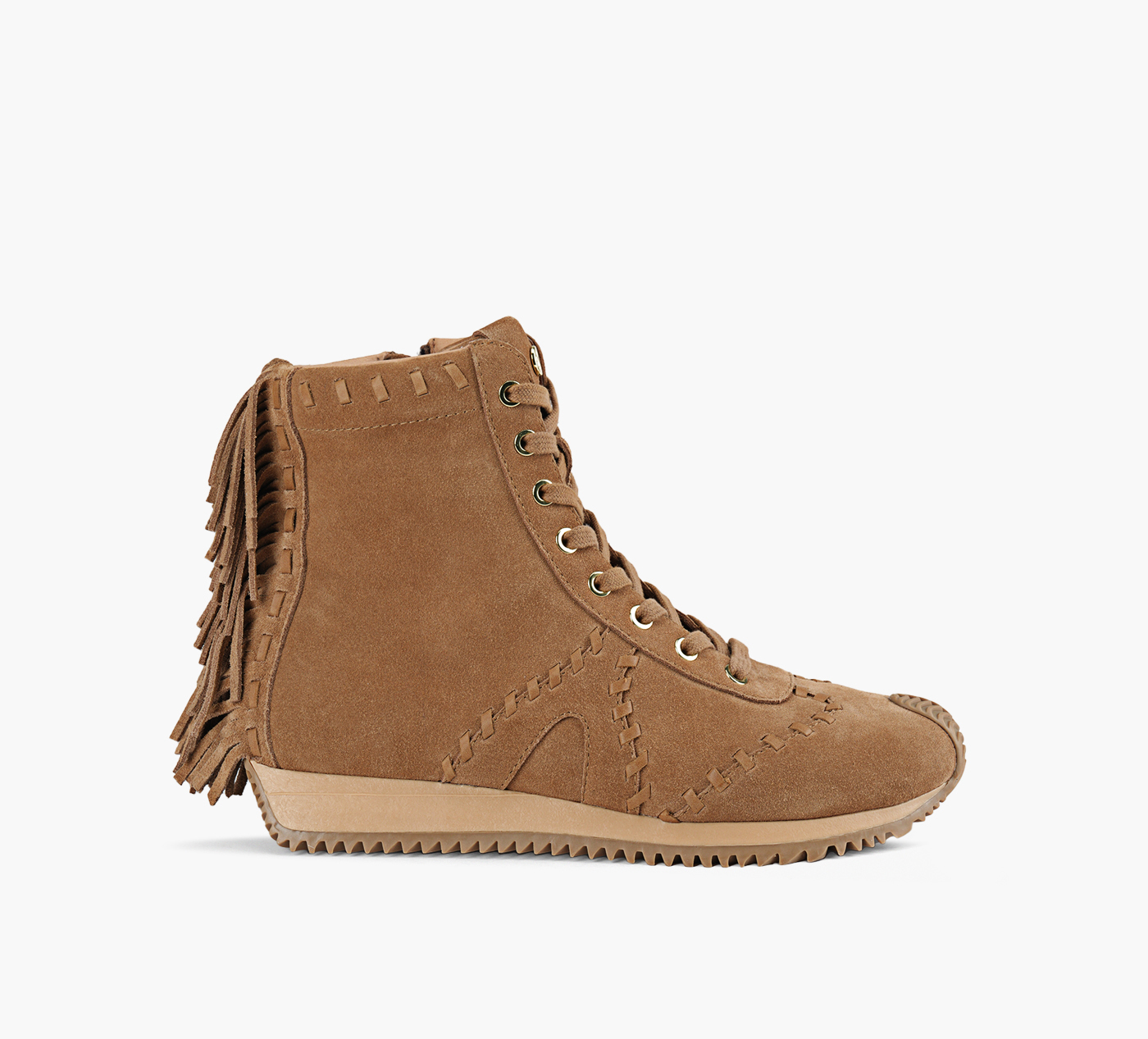 PARIS HIGH TOP FRINGE SNEAKER