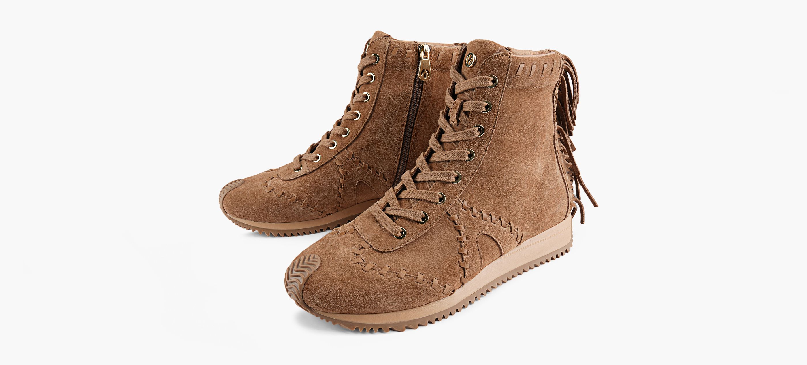 PARIS HIGH TOP FRINGE SNEAKER