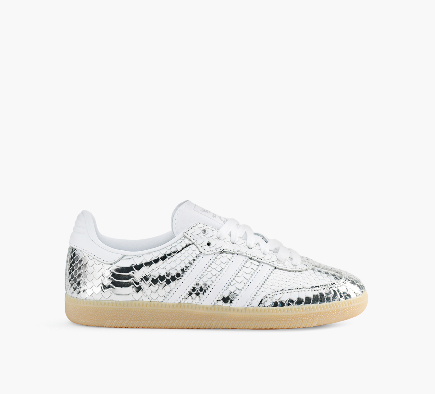 Silver Metallic / Cloud White / Gum