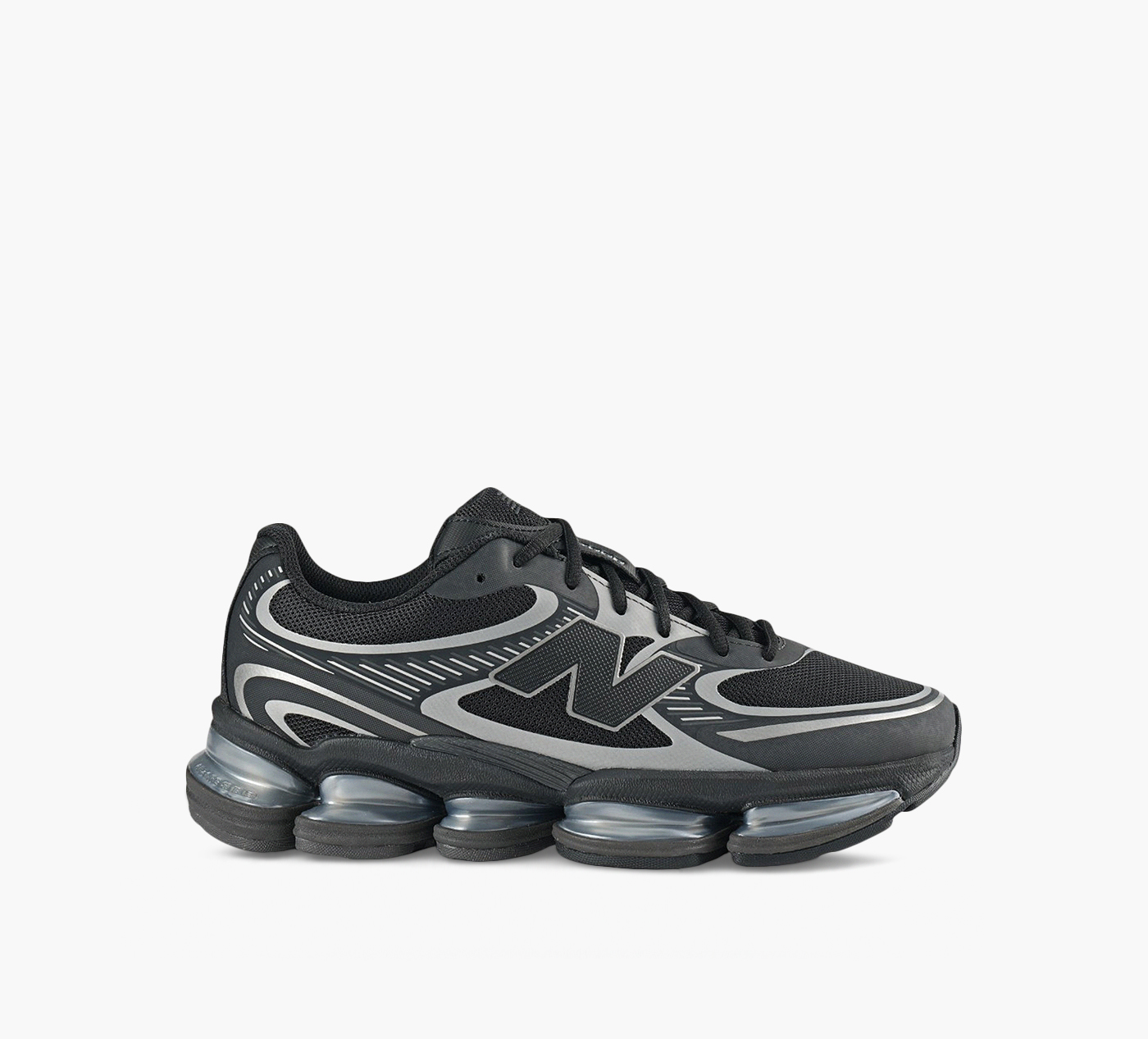 BLACK/METALLIC SILVER