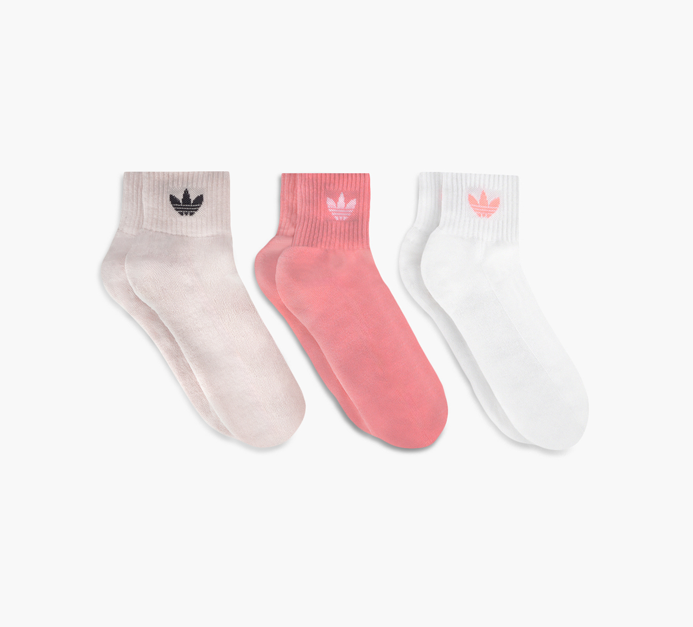 QUARTER CUSHIONED SOCK 3 PAIRS