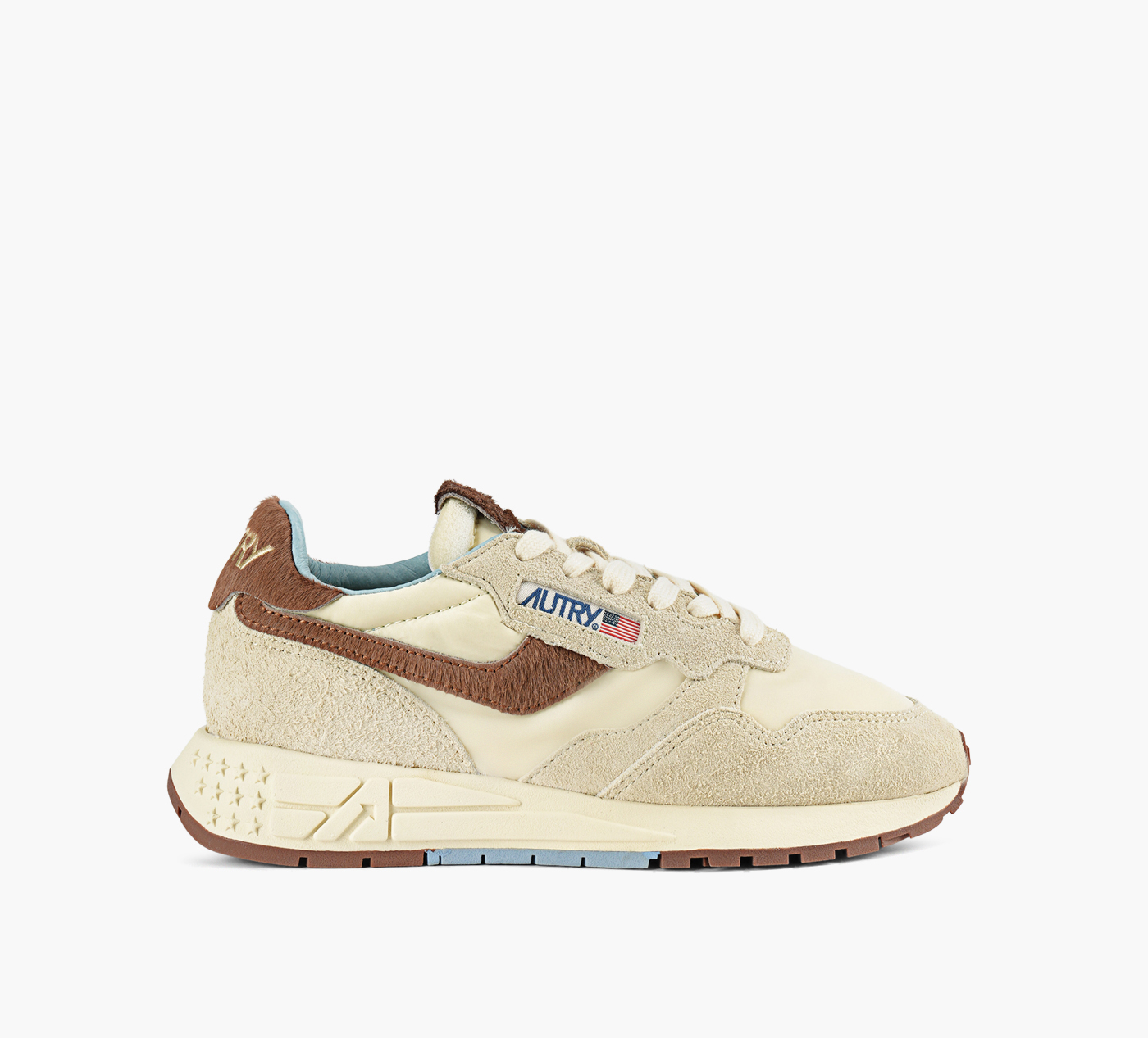 SUEDE/PONY RUTABAGA/BROWN