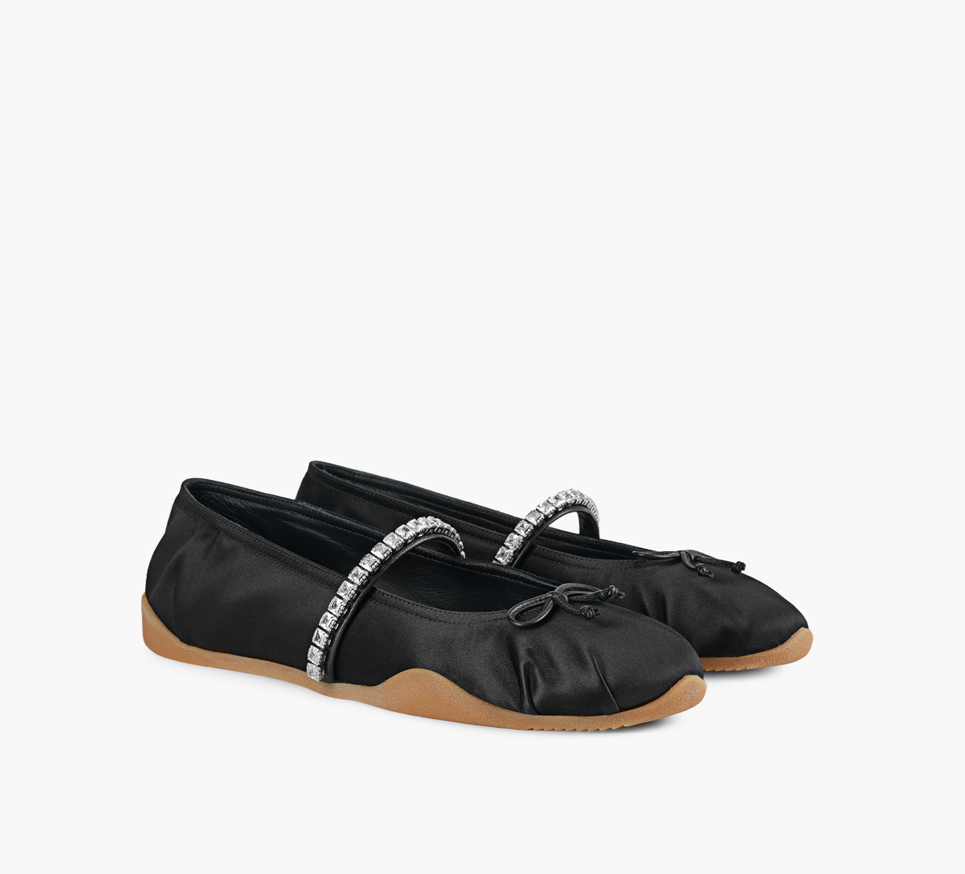 BALLERINES TOP AVEC STRASS