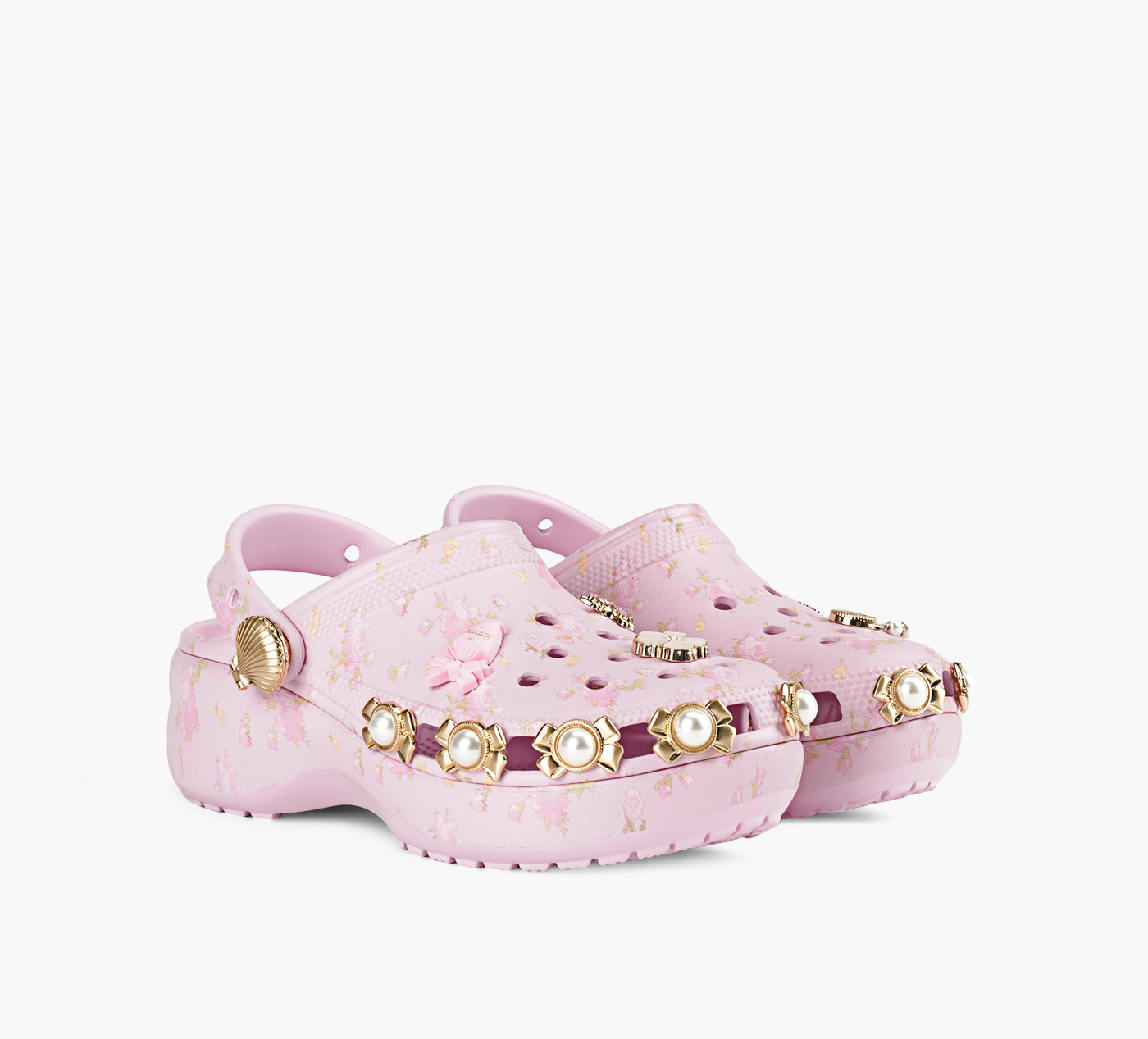 LOVESHACKFANCY CLASSIC PLATFORM CLOG