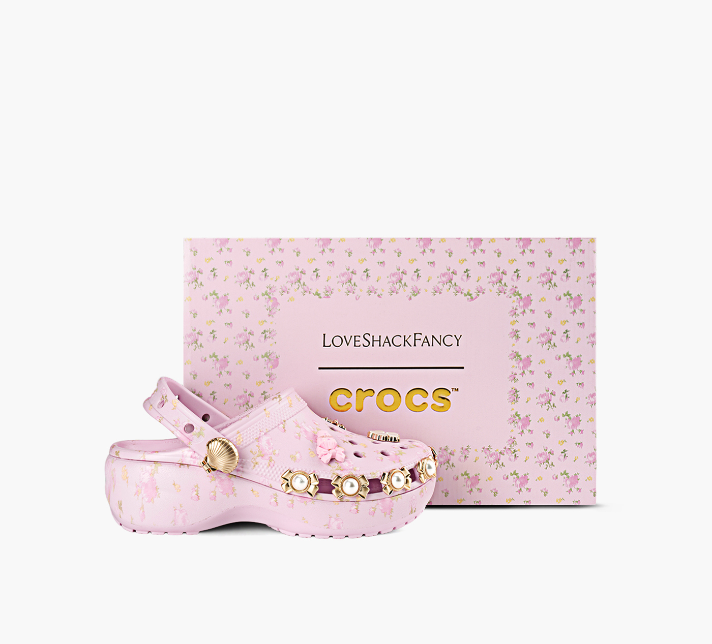 LOVESHACKFANCY CLASSIC PLATFORM CLOG