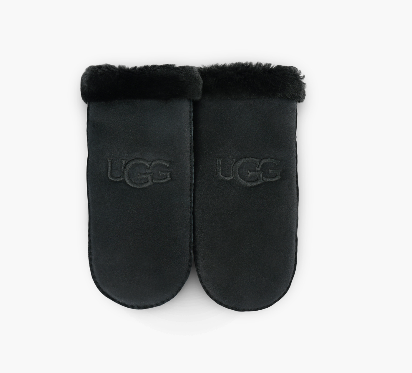 SHEEPSKIN EMBROIDER MITTEN