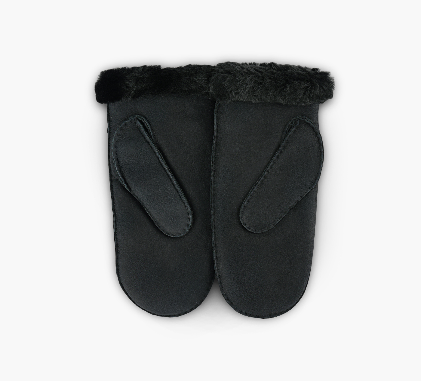 SHEEPSKIN EMBROIDER MITTEN