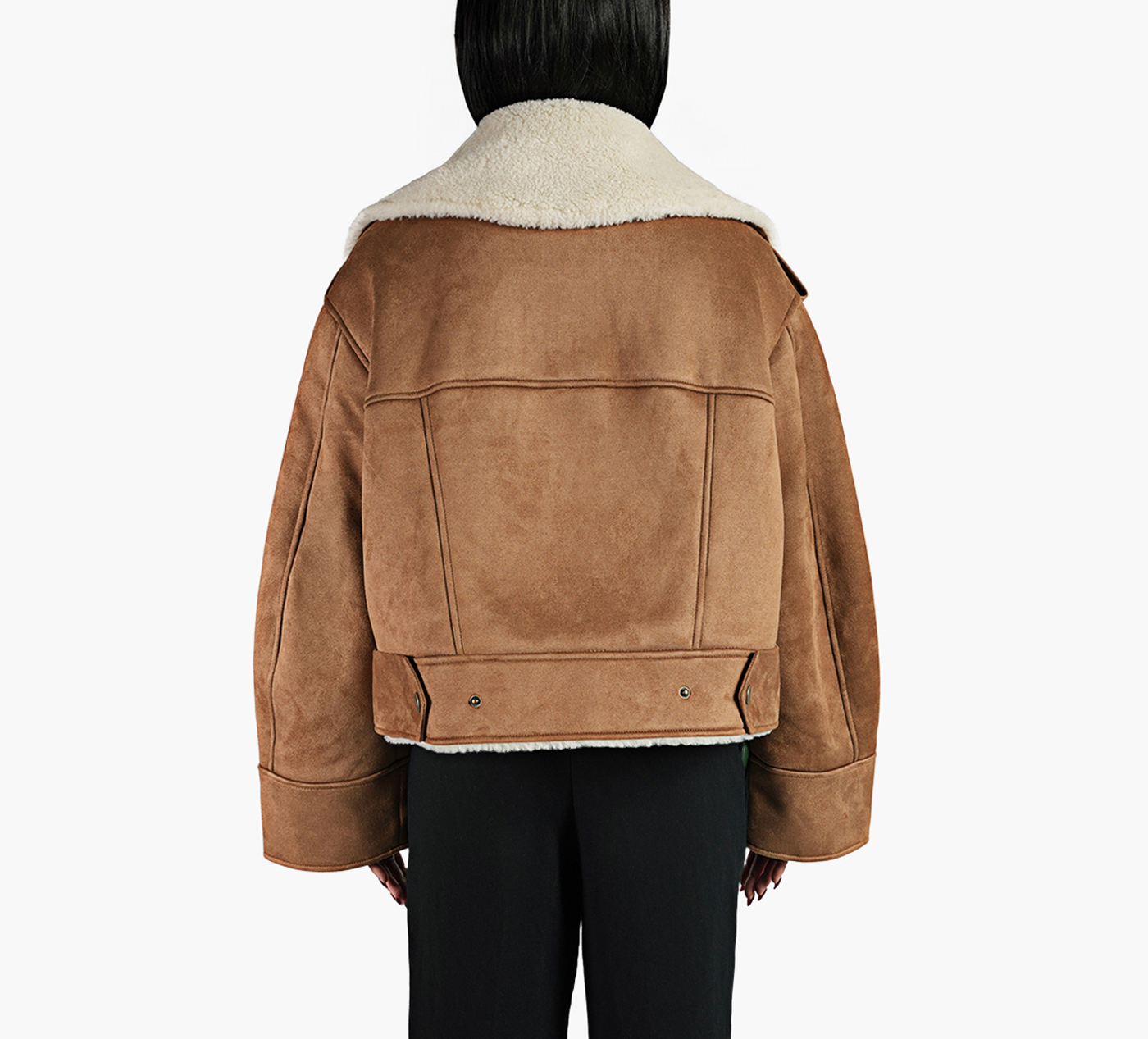 FINNIAN LUXEFLUFF MOTO JACKET