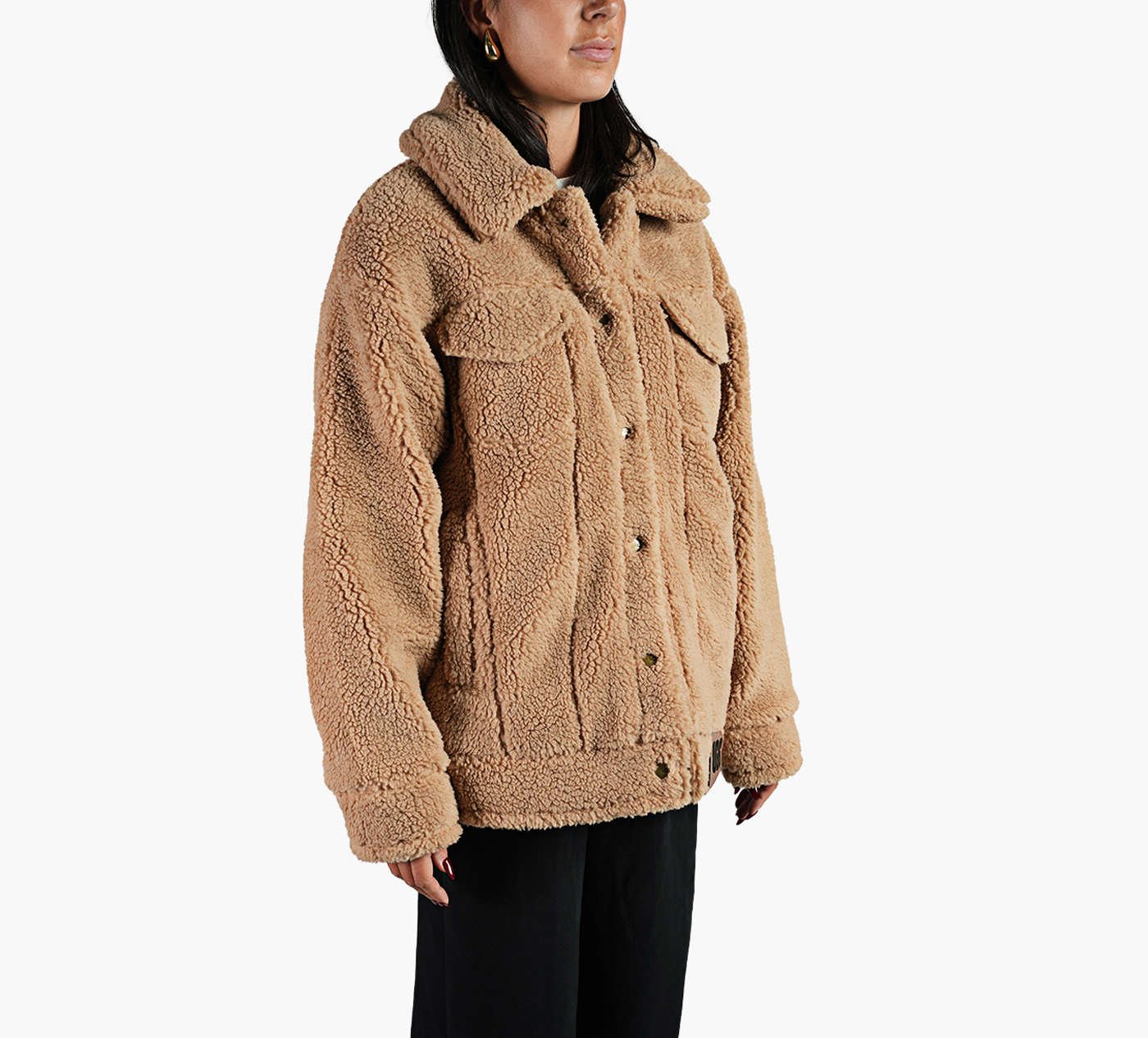 FRANKIE SHERPA TRUCKER JACKET