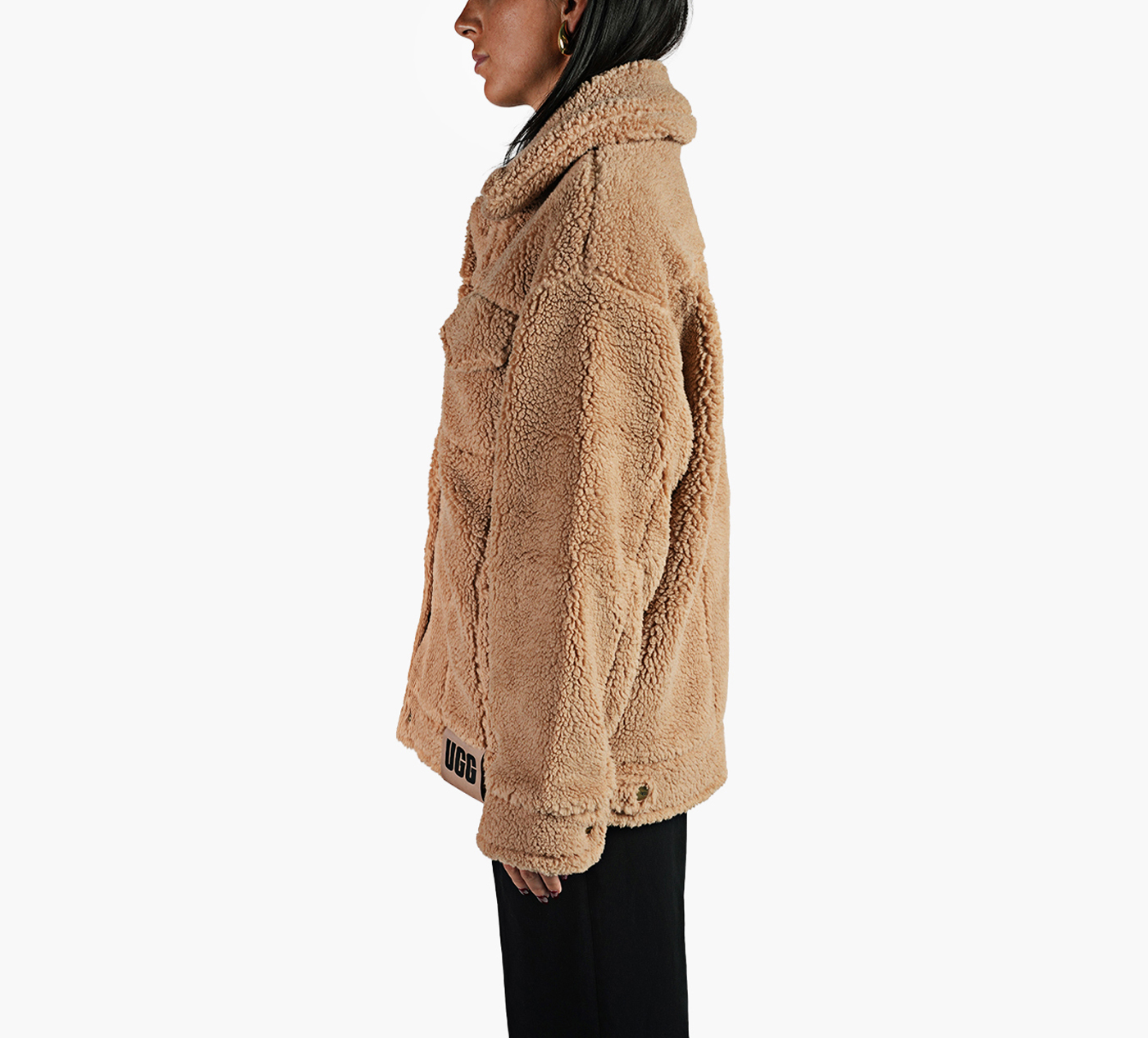 FRANKIE SHERPA TRUCKER JACKET