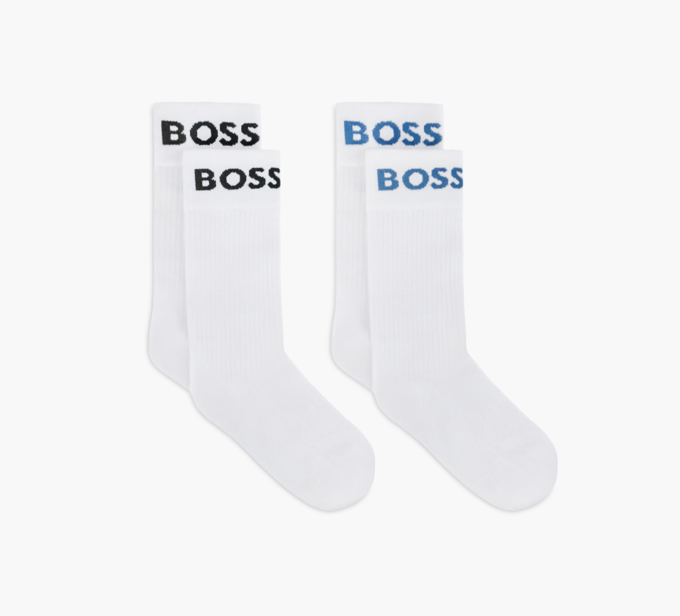 Chaussettes mi-mollet sport 2 paires