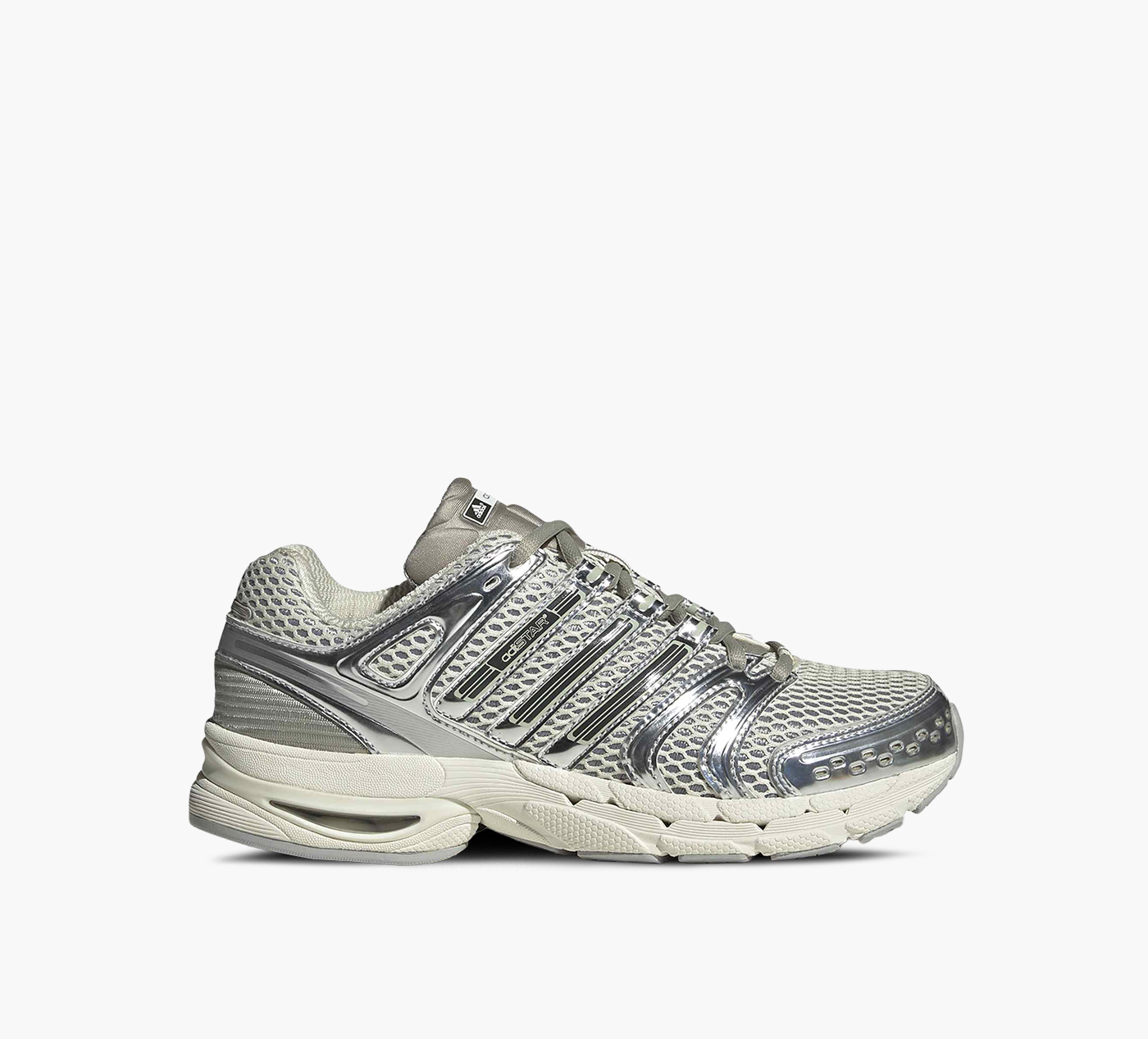 off white/silver metallic/sesame