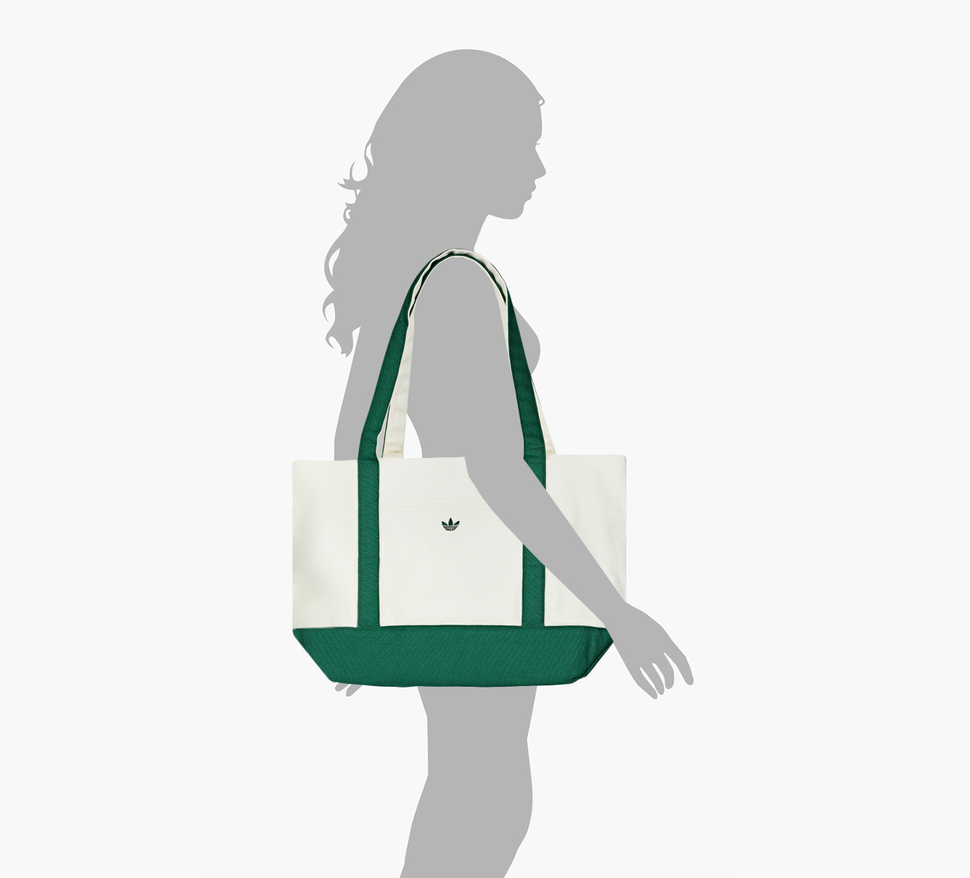 TREFOIL CANVAS COURT TOTE