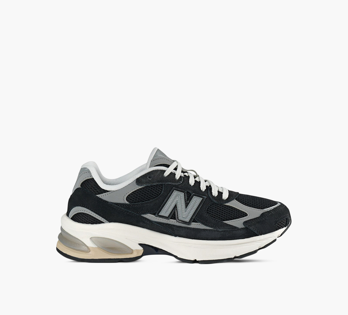 NOIR/GRIS OMBRÉ/SEL DE MER
