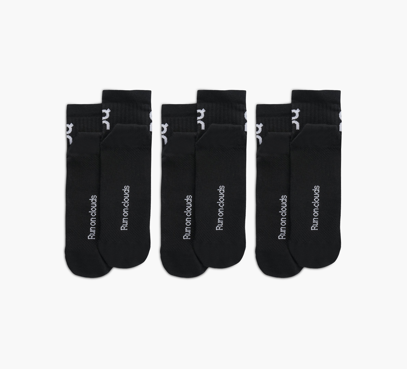CHAUSSETTES MI-HAUTES  À LOGO (3 PAIRES)