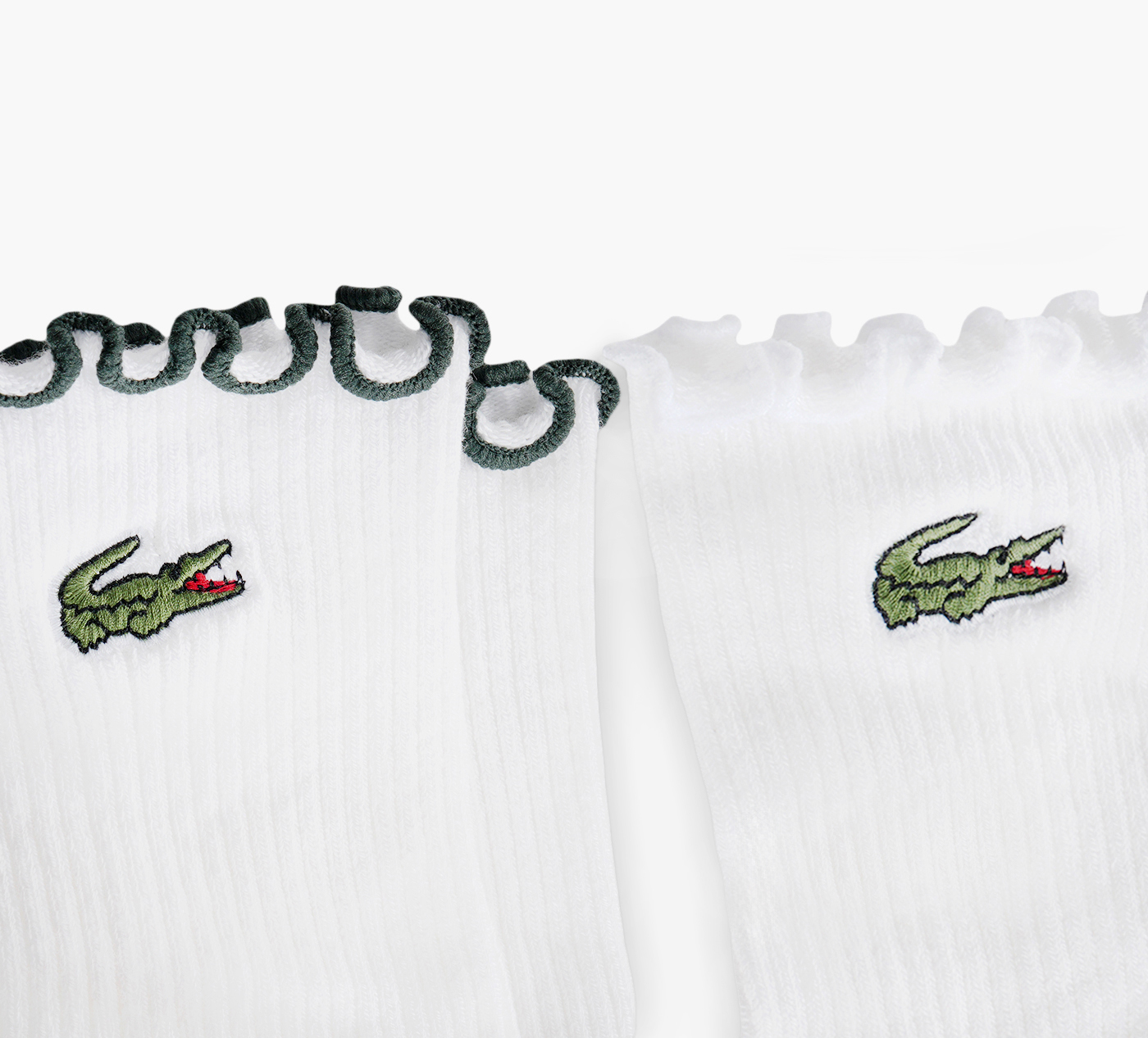 CHAUSSETTES À VOLANTS (2 PAIRES)