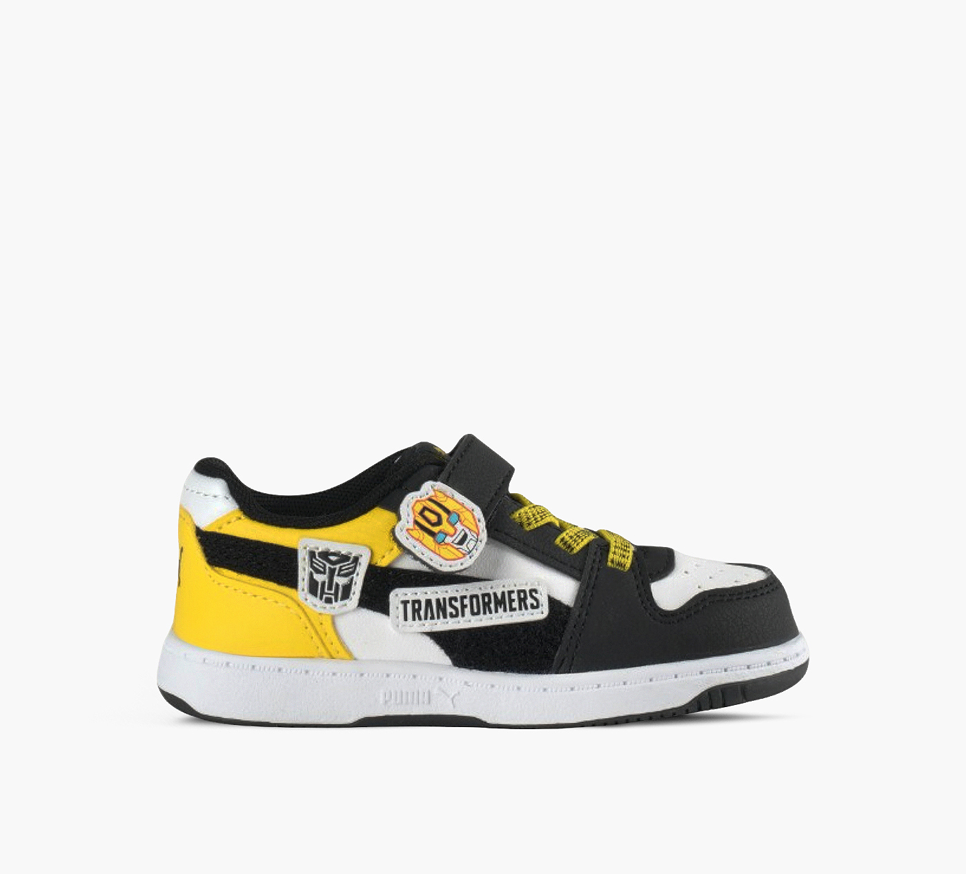 PUMA WHITE/PUMA BLACK/BRIGHT MANGO YELLOW