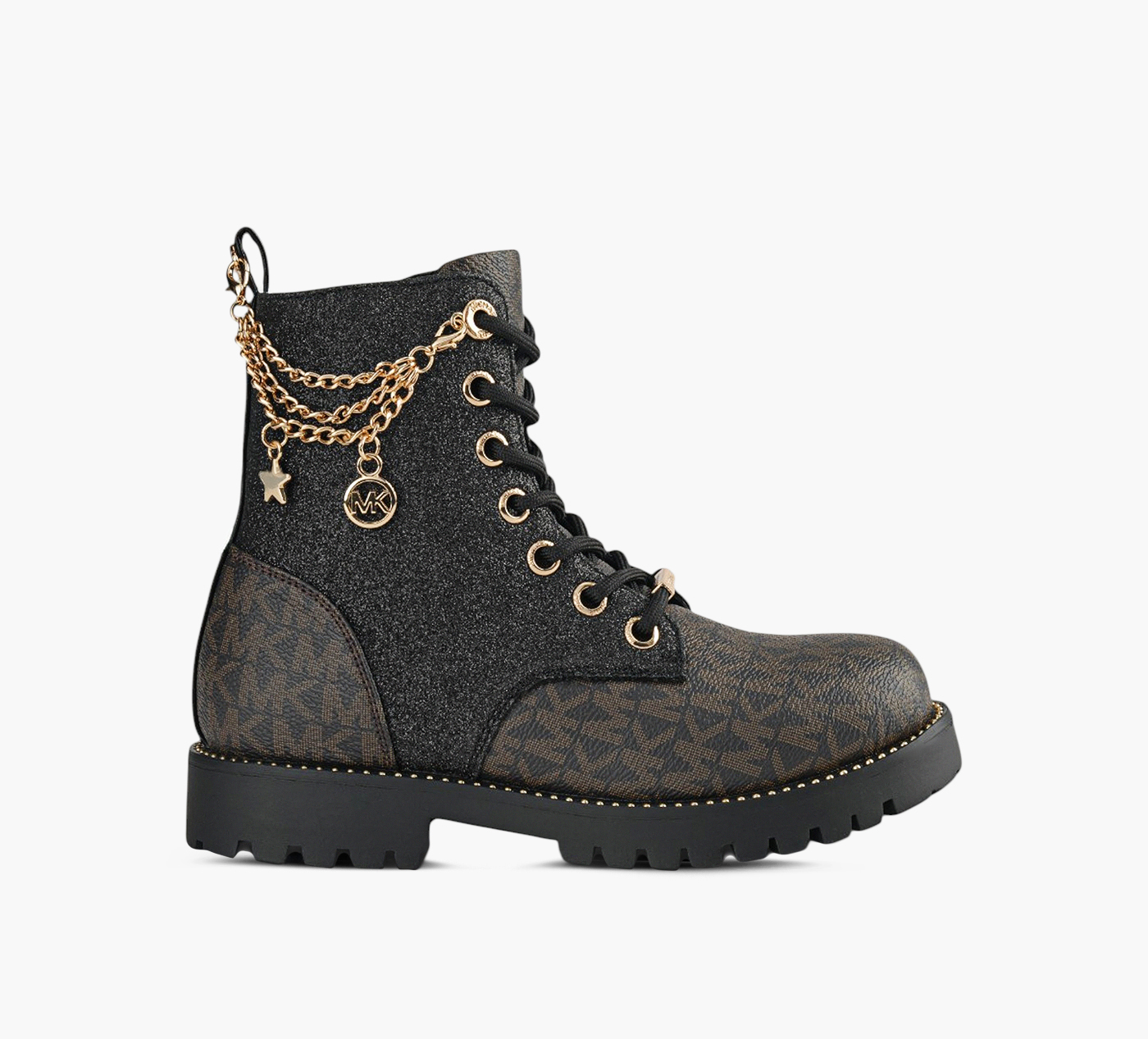 BROWN/BUTTERNUT LOGO/BLACK GLAM
