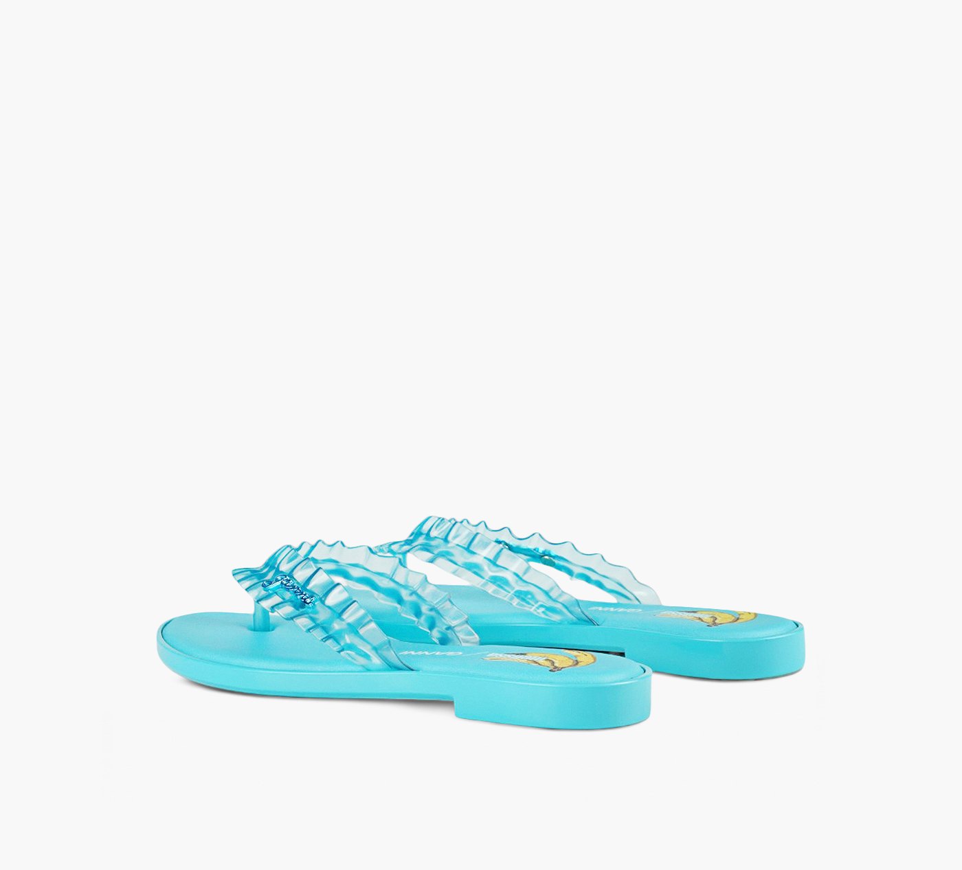 MELISSA FLIP FLOP SLIM + GANNI AD.