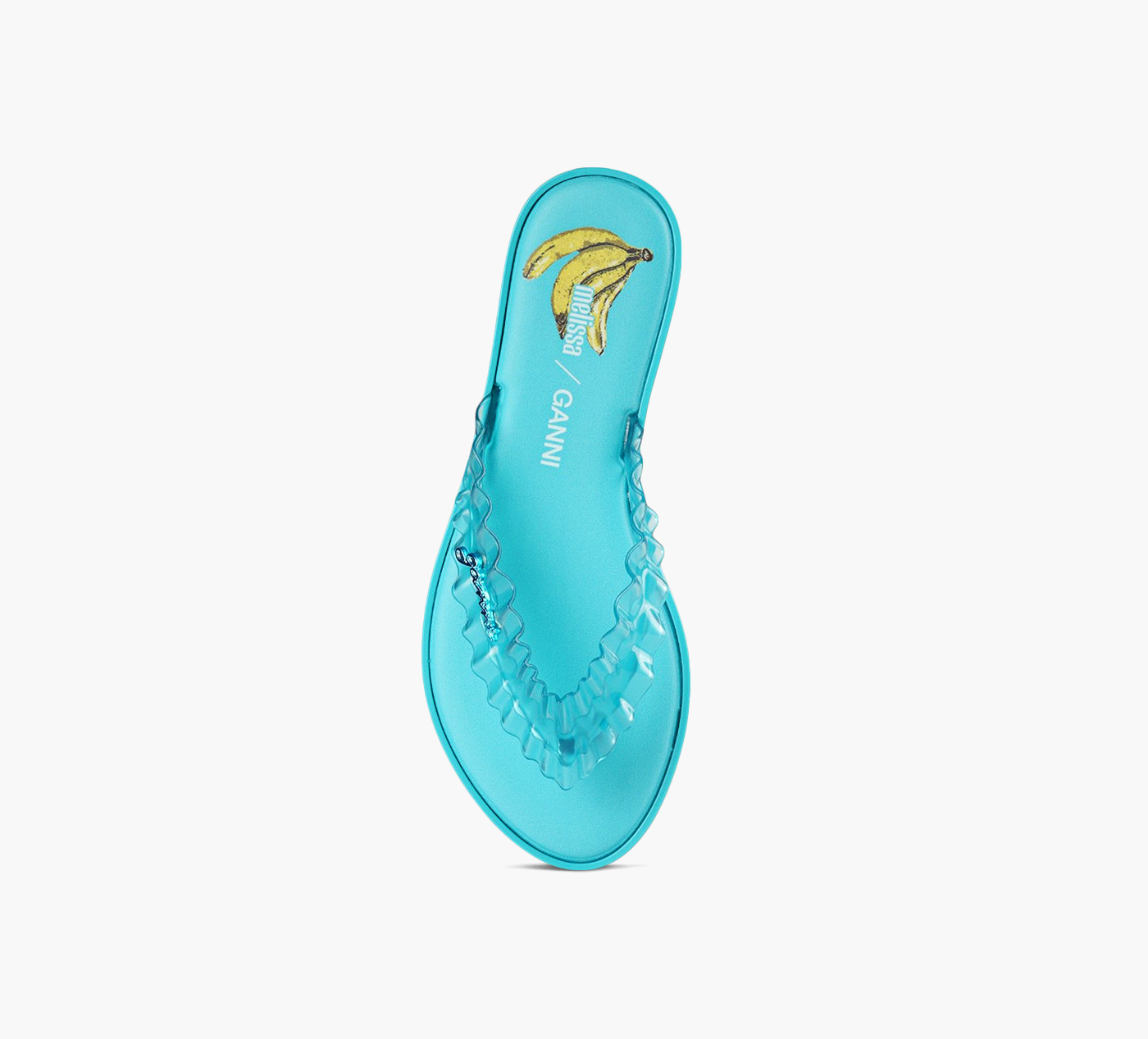 MELISSA FLIP FLOP SLIM + GANNI AD.