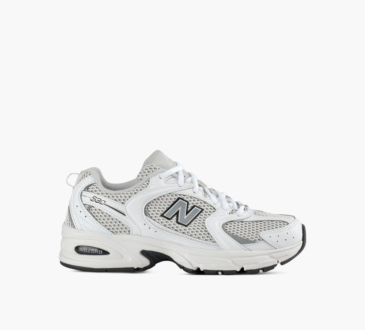 WHITE/SILVER METALLIC